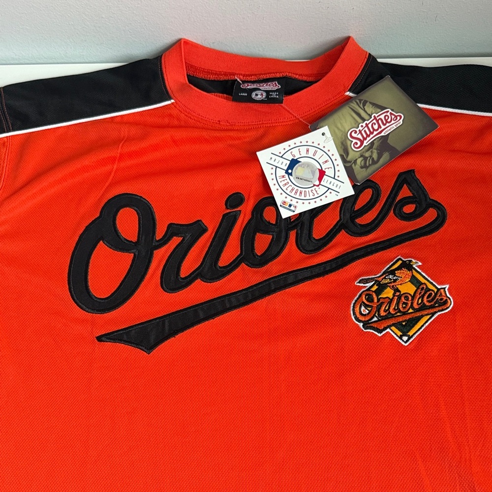 New with Tags Authentic MLB ORIOLES Jersey - size L